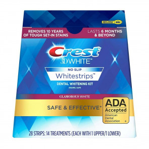 Отбеливающие полоски Crest 3D White Whitestrips Dental Whitening Kit Glamorous, 28шт